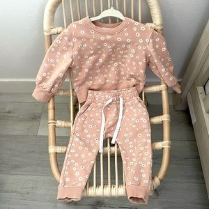 Jamie Kay Daisy Floral Sweat Outfit 6-12 months